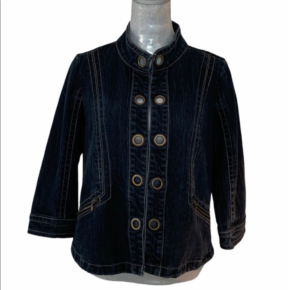 LAL Live a Little Denim Jacket - Picture 1 of 9